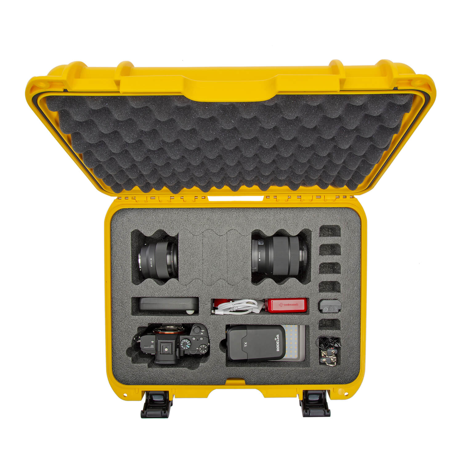 NANUK Media 925 DSLR Camera Case yellow